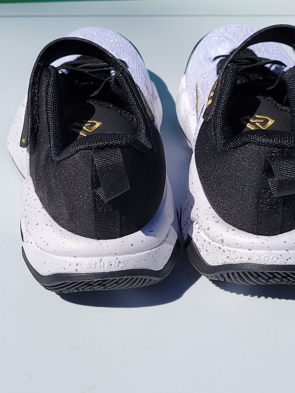 KIDS 12C NIKE GIANNIS IMMORTALITY 4 SNEAKER BASKETBALL SHOE – WHITE/ GOLD– NIB - Picture 5 of 7